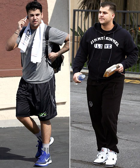rob kardashian weight gain Image 7