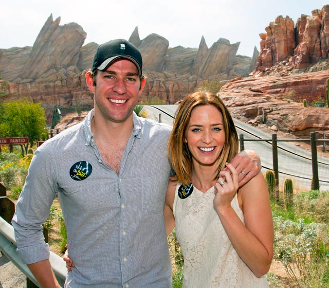 1363714850_149388587_john krasinski emily blunt celebs at disney 560 8