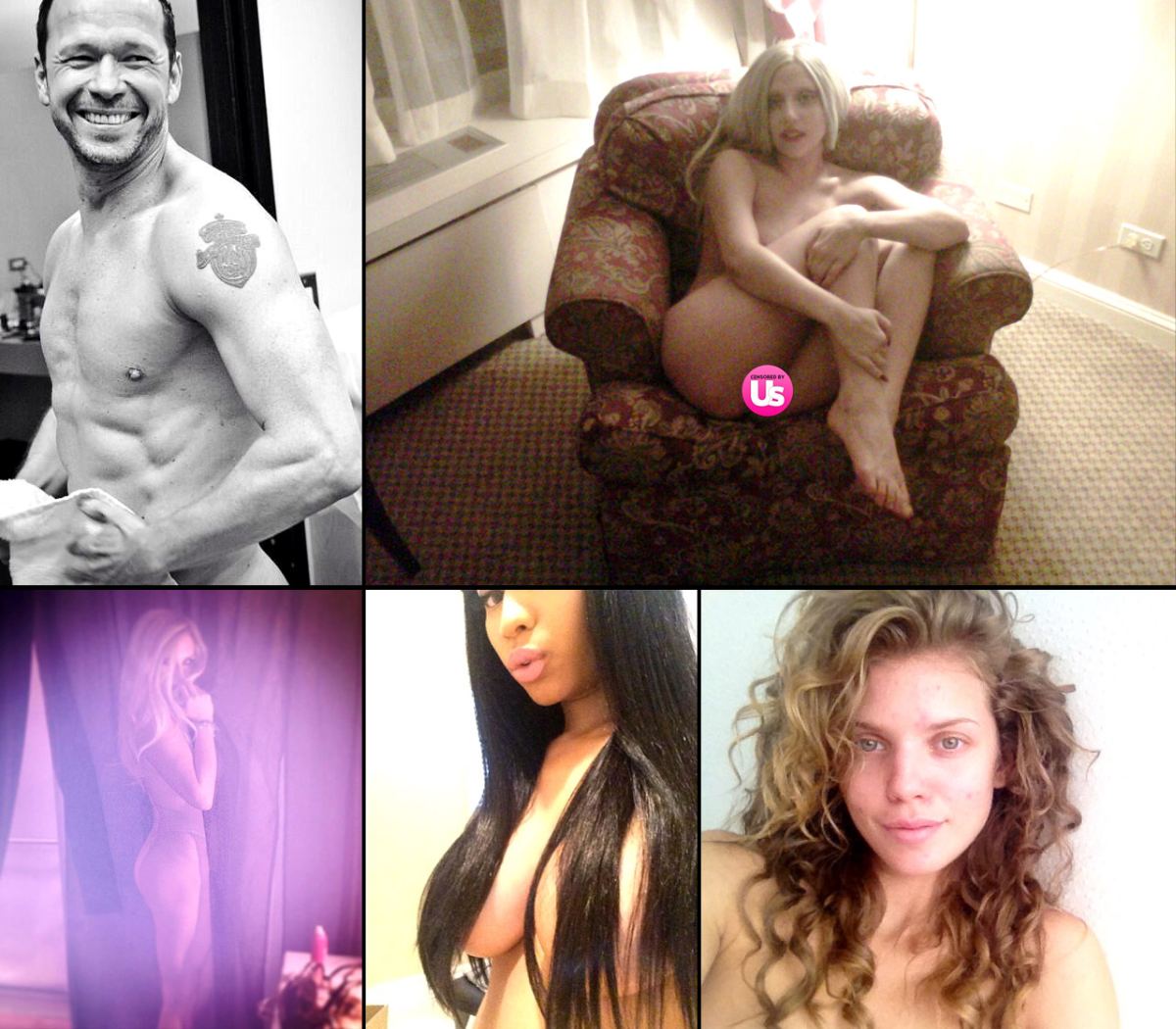 Stars Go Nude on Twitter and Instagram