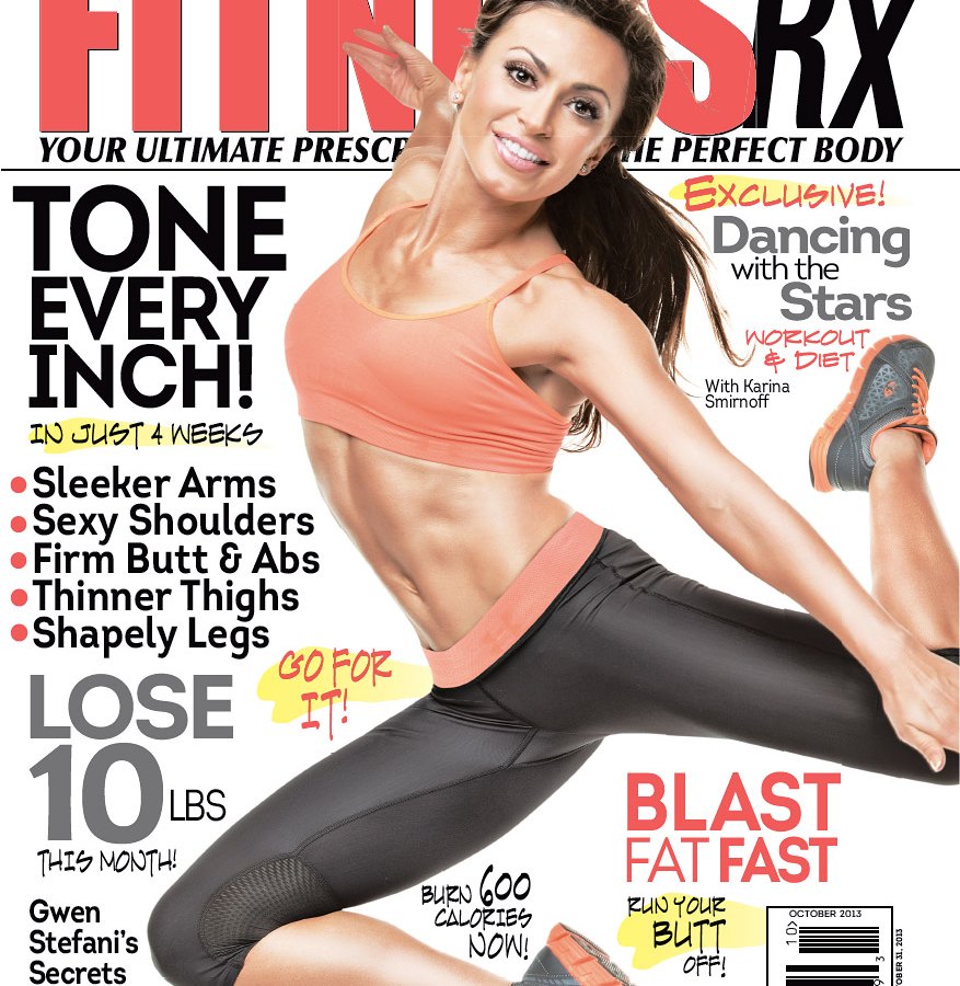 Katrina Smirnoff on the cover of FitnessRX