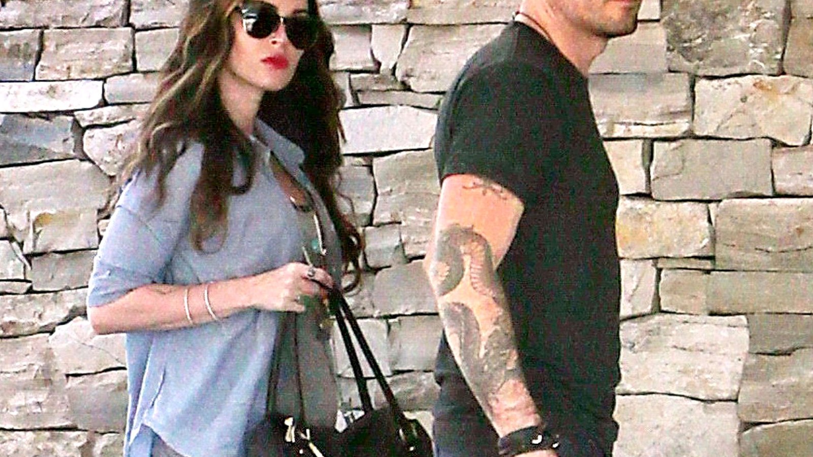 Megan Fox and husband Brian Austin Green out on Nov 13, 2013