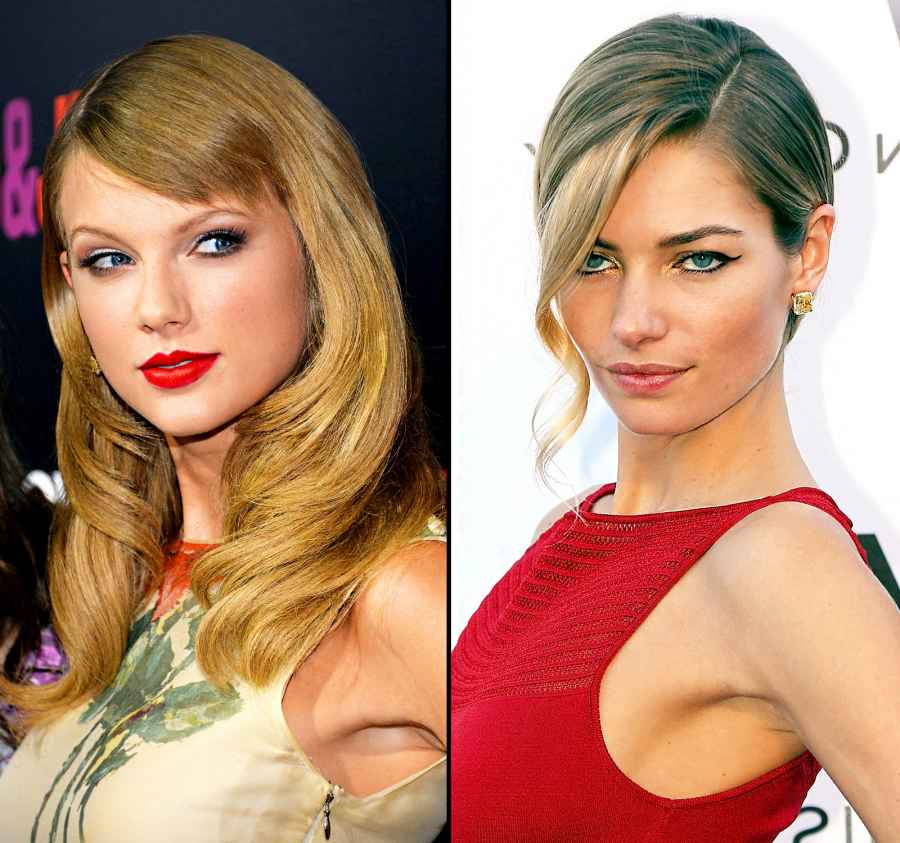 Taylor Swift and Jessica Hart