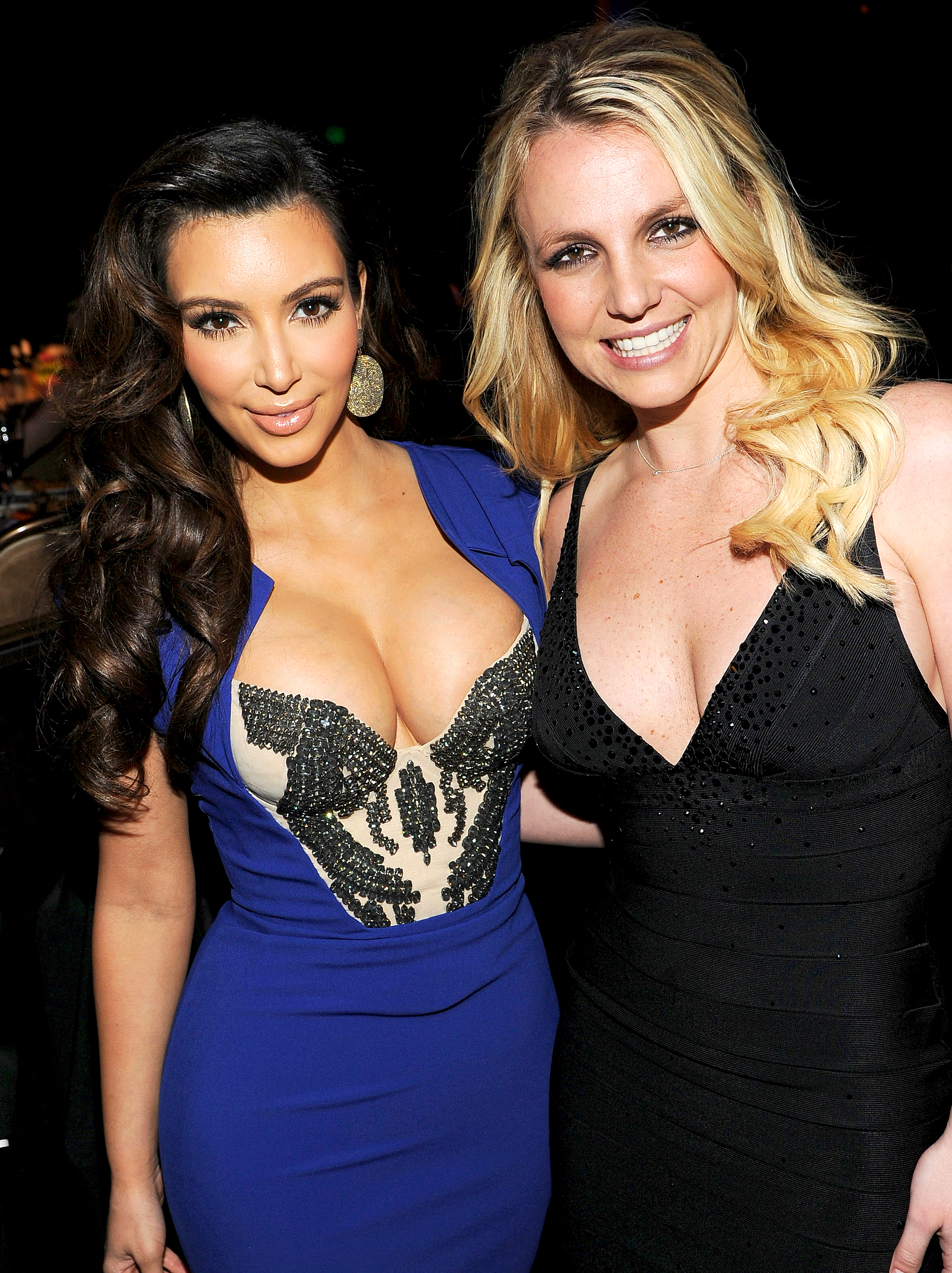 Kim Kardashian and Britney Spears