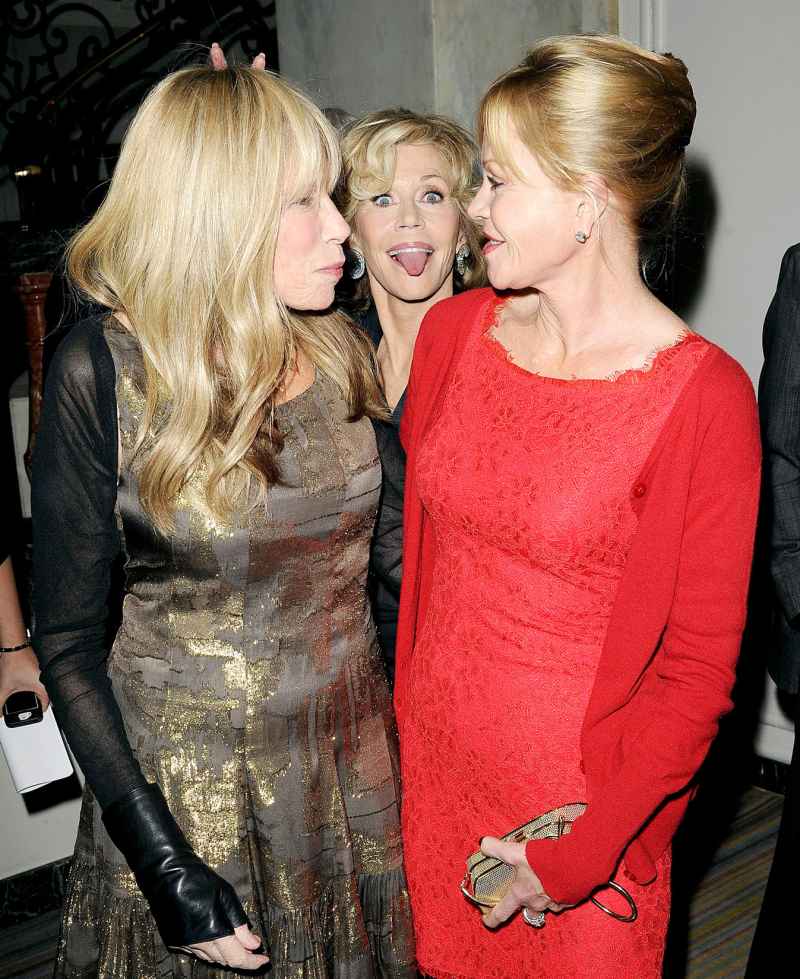 Carly Simon, Jane Fonda and Melanie Griffith