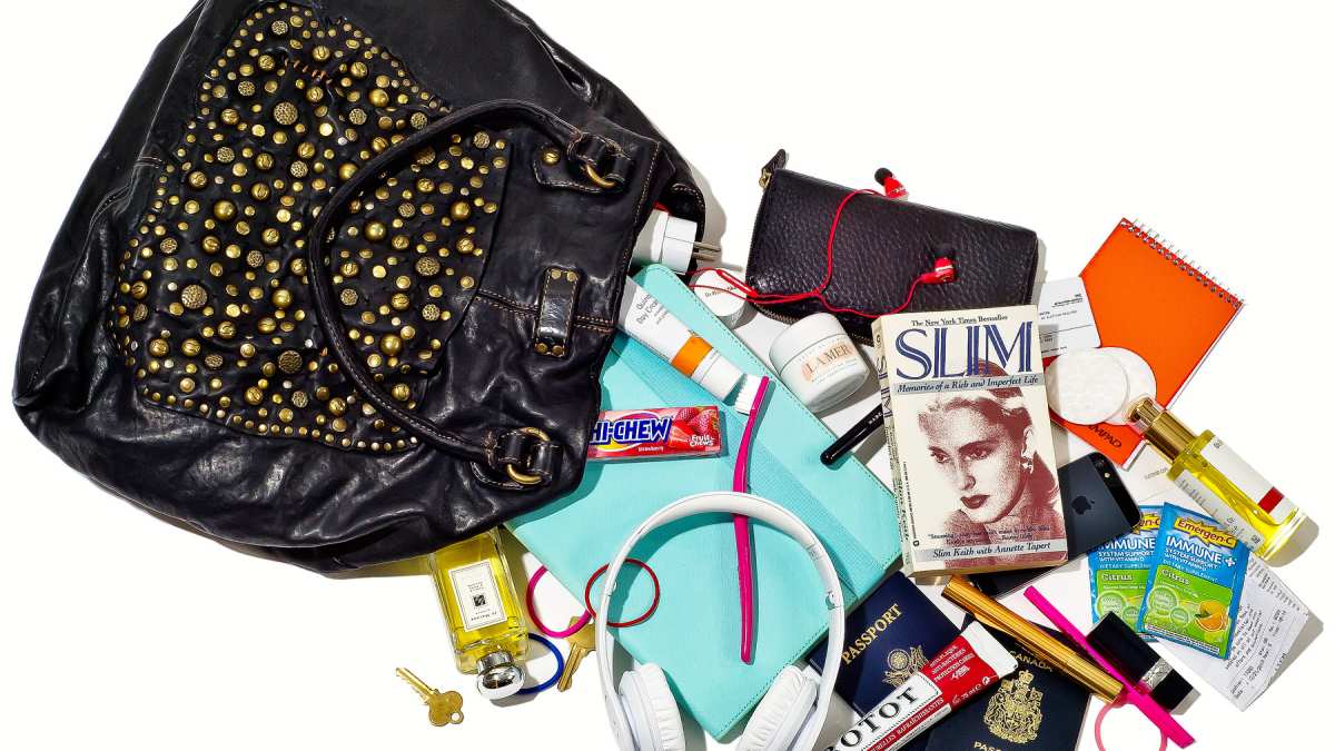 What's in Stana Katic's bag.