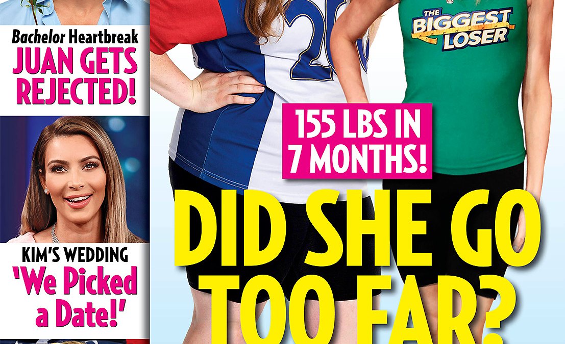 Us Weekly cover with Rachel Fredrickson