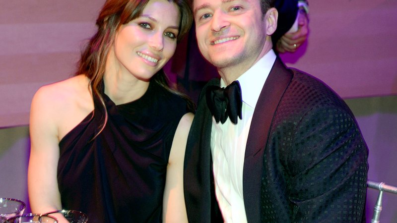 Justin Timberlake and Jessica Biel Through the Years of love
