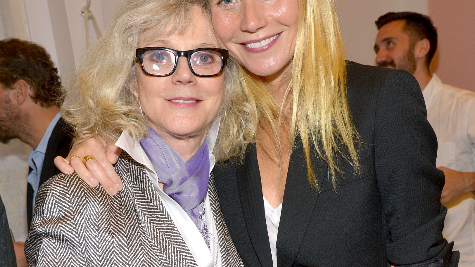 Blythe Danner and Gwyneth Paltrow at Goop Pop-Up party on May 6, 2014