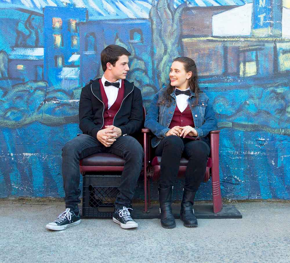 Dylan Minnette and Katherine Langford 13 Reasons Why