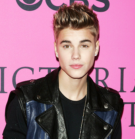 Justin Bieber attends an event on November 7, 2012