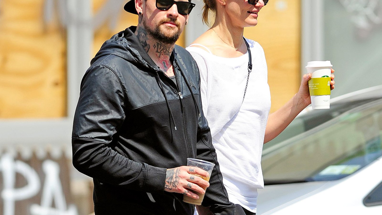 Benji Madden and Cameron Diaz hold hands in NYC on June 3, 2014