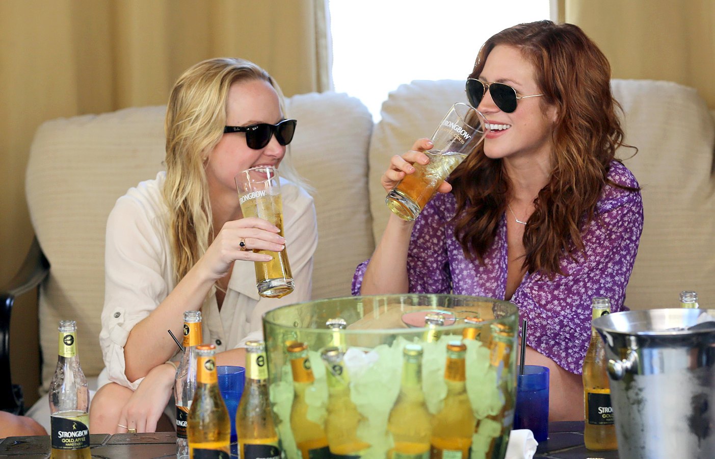 Brittany Snow at the Roosevelt Hotel New Orleans on July 5, 2014