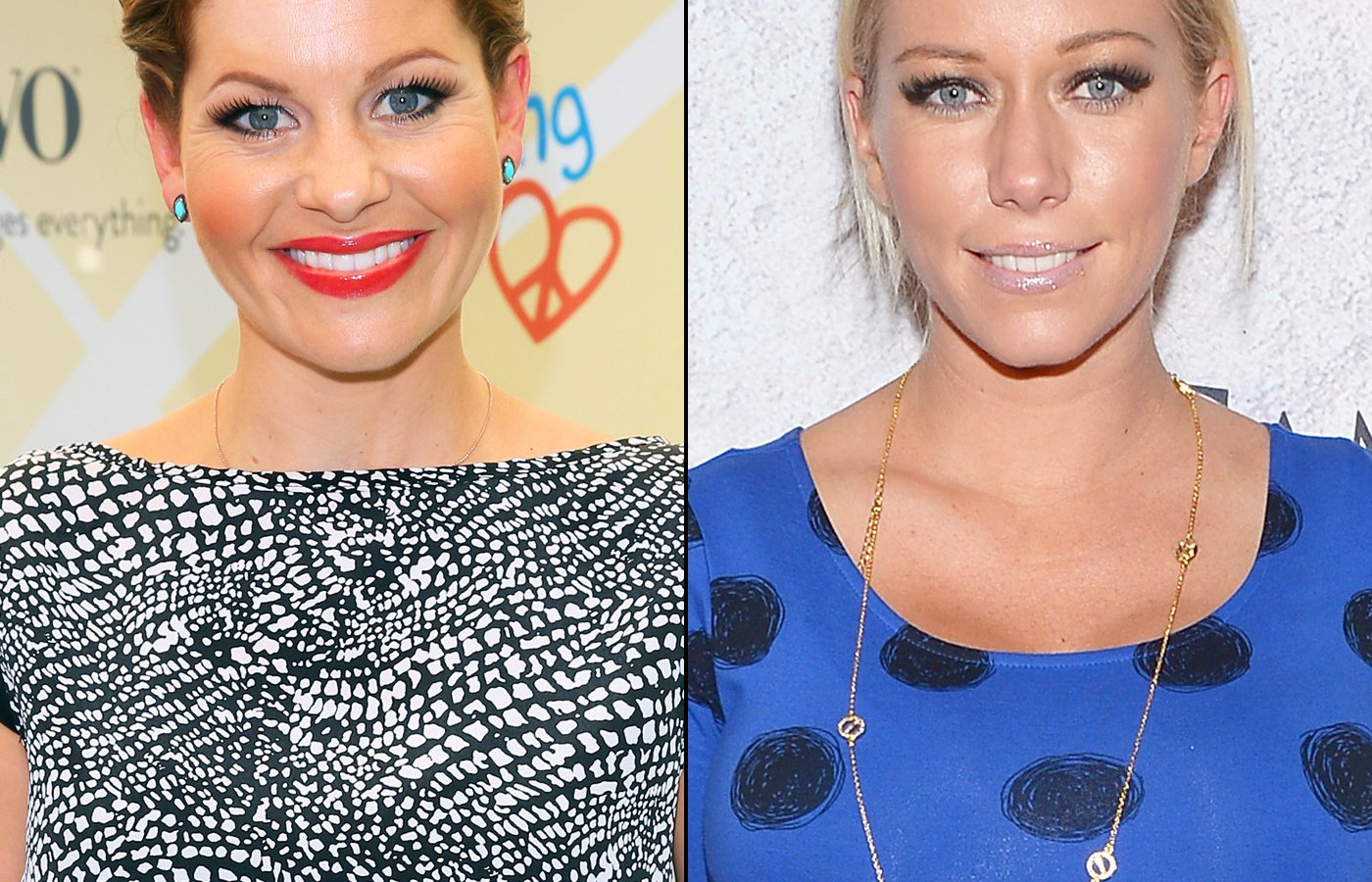 Candace Cameron and Kendra Wilkinson