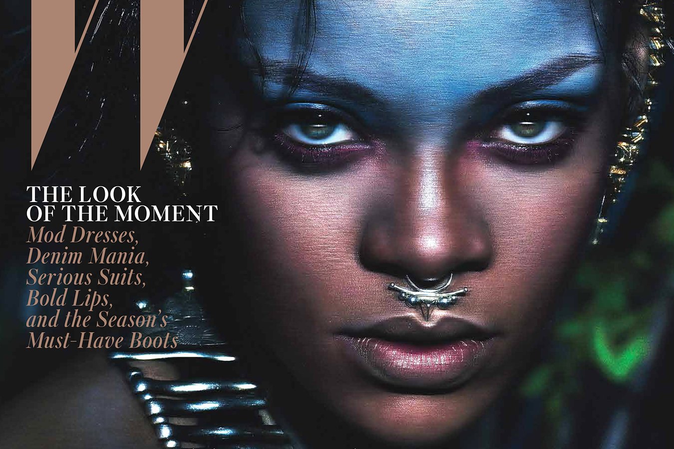 Rihanna on the cover of W Magazine
