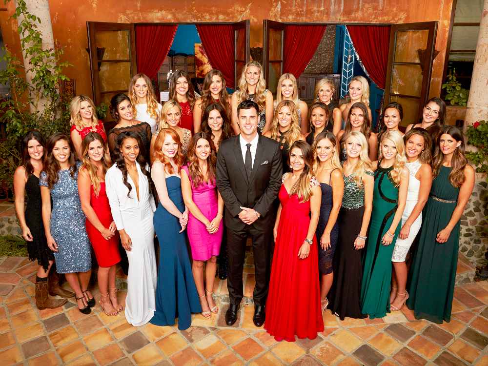 Ben Higgins and 'The Bachelor' cast.
