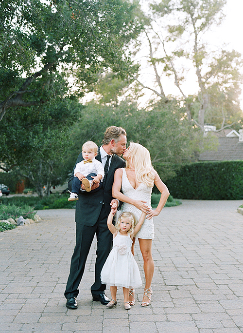 Jessica Simpson and Eric Johnson with Ace and Maxwell Drew