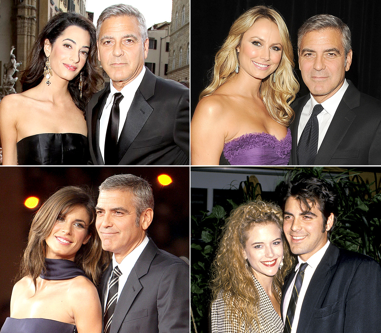 George Clooneys Dating History Timeline of Famous Exes, Girlfriend image pic