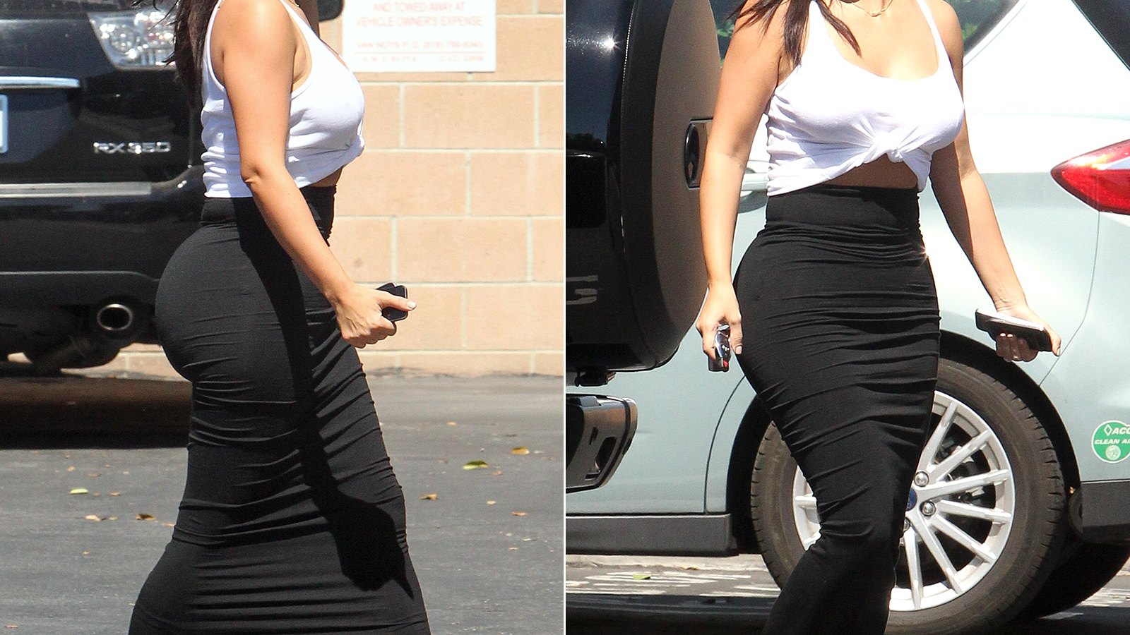 Kim Kardashian is seen on September 17, 2014 in Los Angeles, Ca.