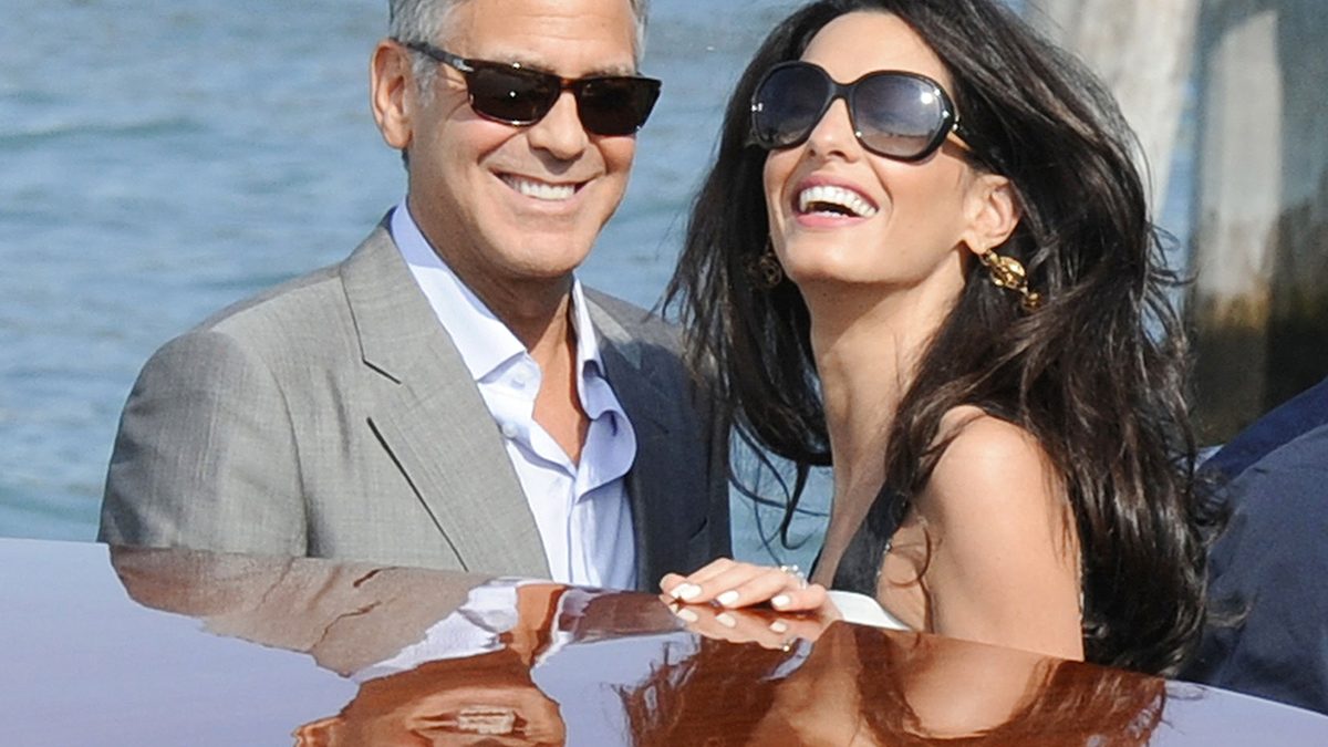 George Clooney and Amal Alamuddin