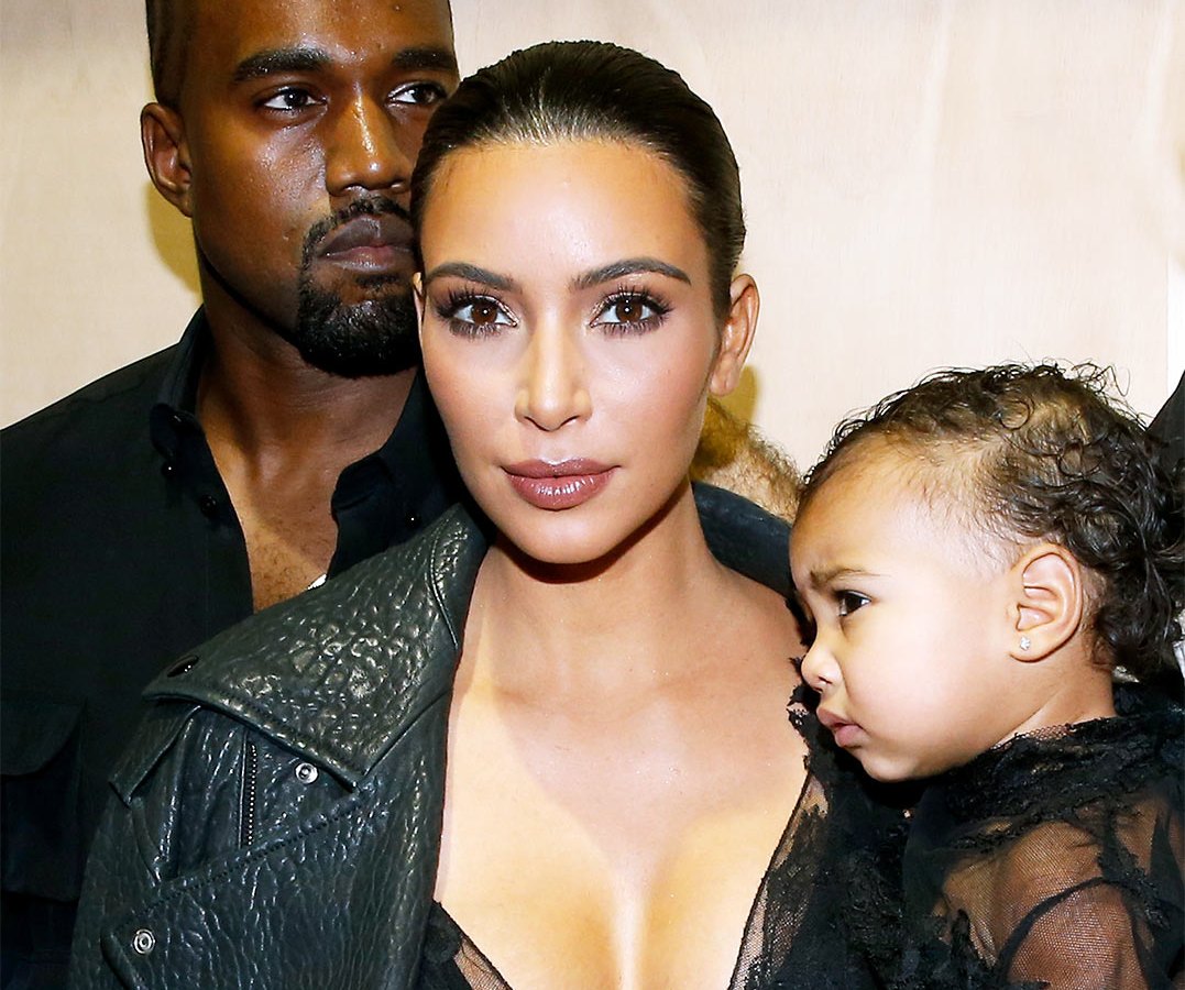 Kim Kardashian and Kanye West brought North to Givenchy