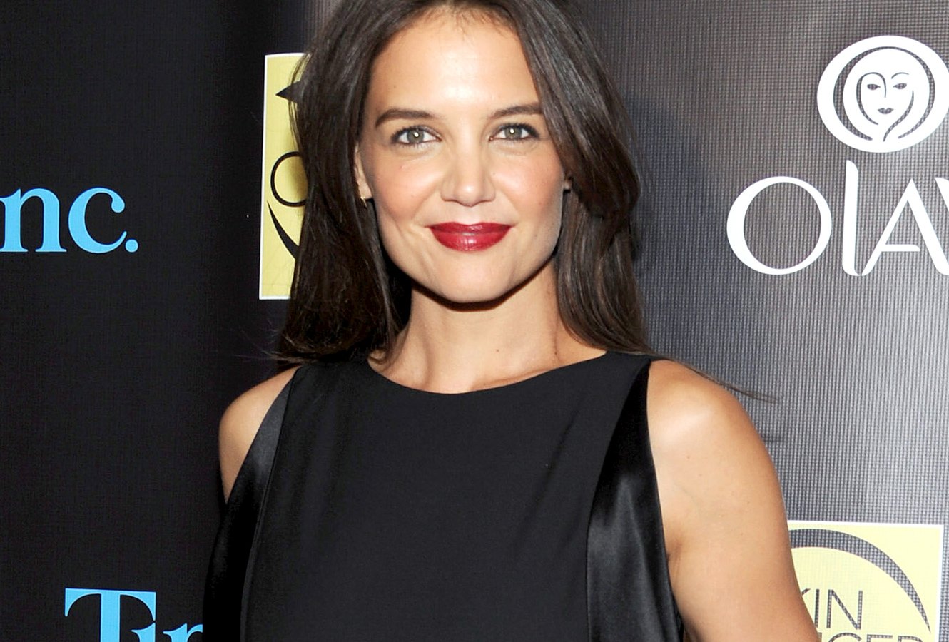 Katie Holmes at the Skin Cancer Foundation Gala on Oct. 21, 2014.