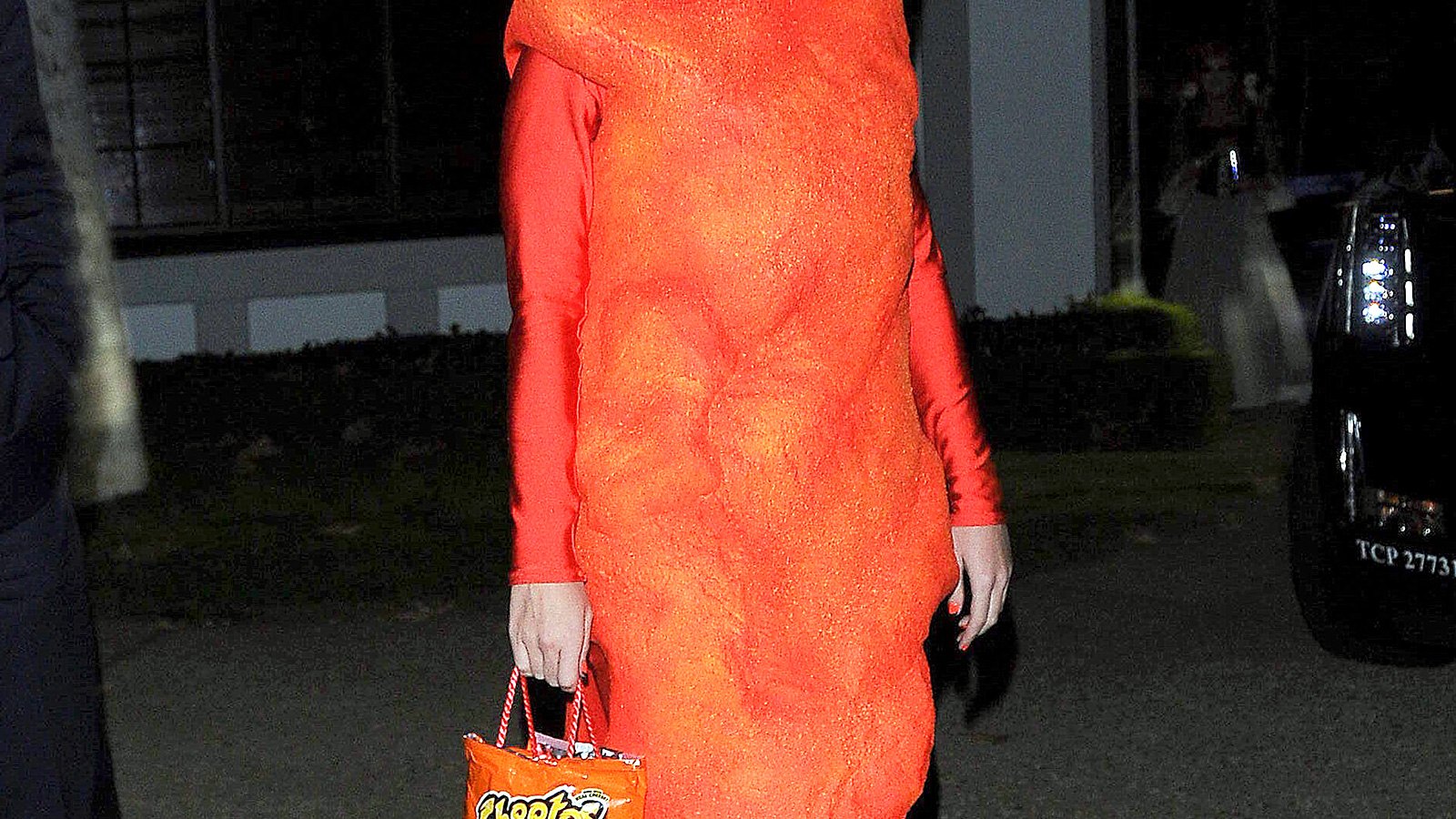 Katy Perry is seen at Kate Hudson's annual Halloween party on Oct. 30.