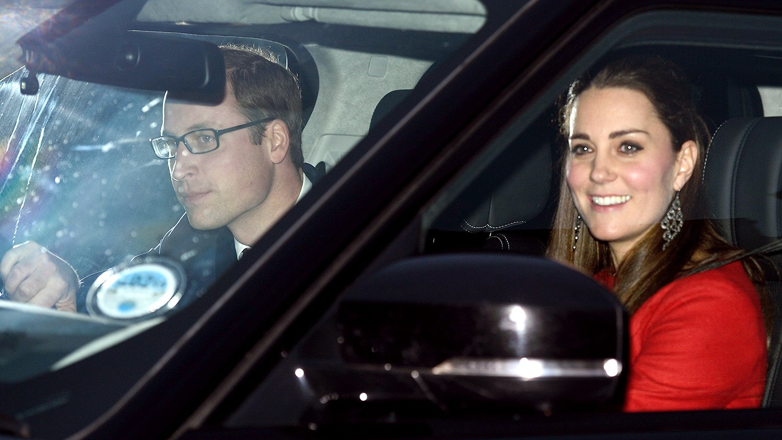 Prince William and Kate Middleton leave Buckingham Palace on Dec. 17