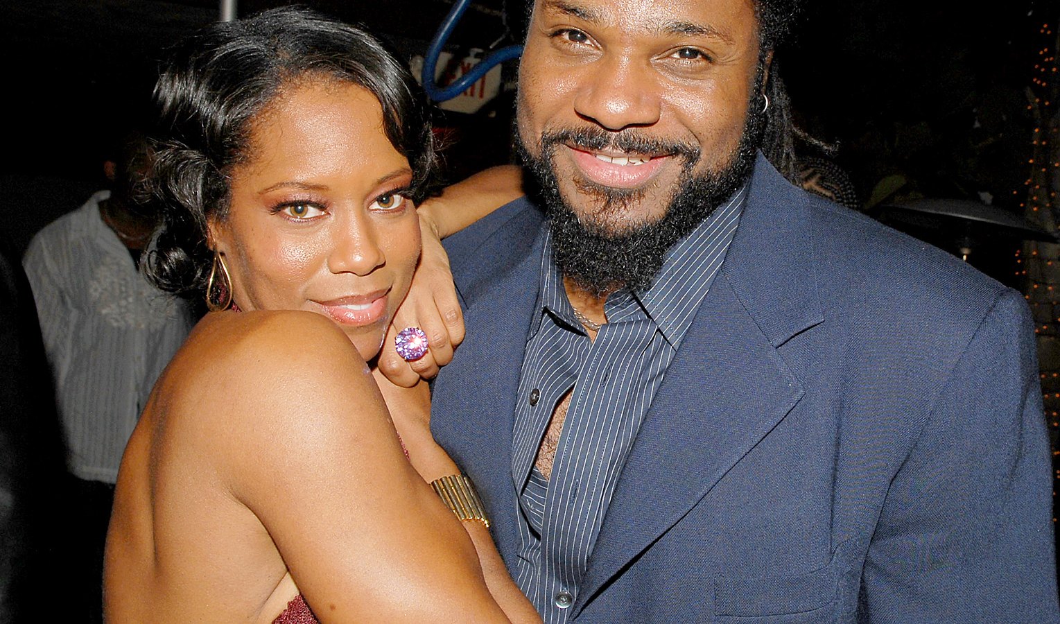 Regina King and Malcolm-Jamal Warner