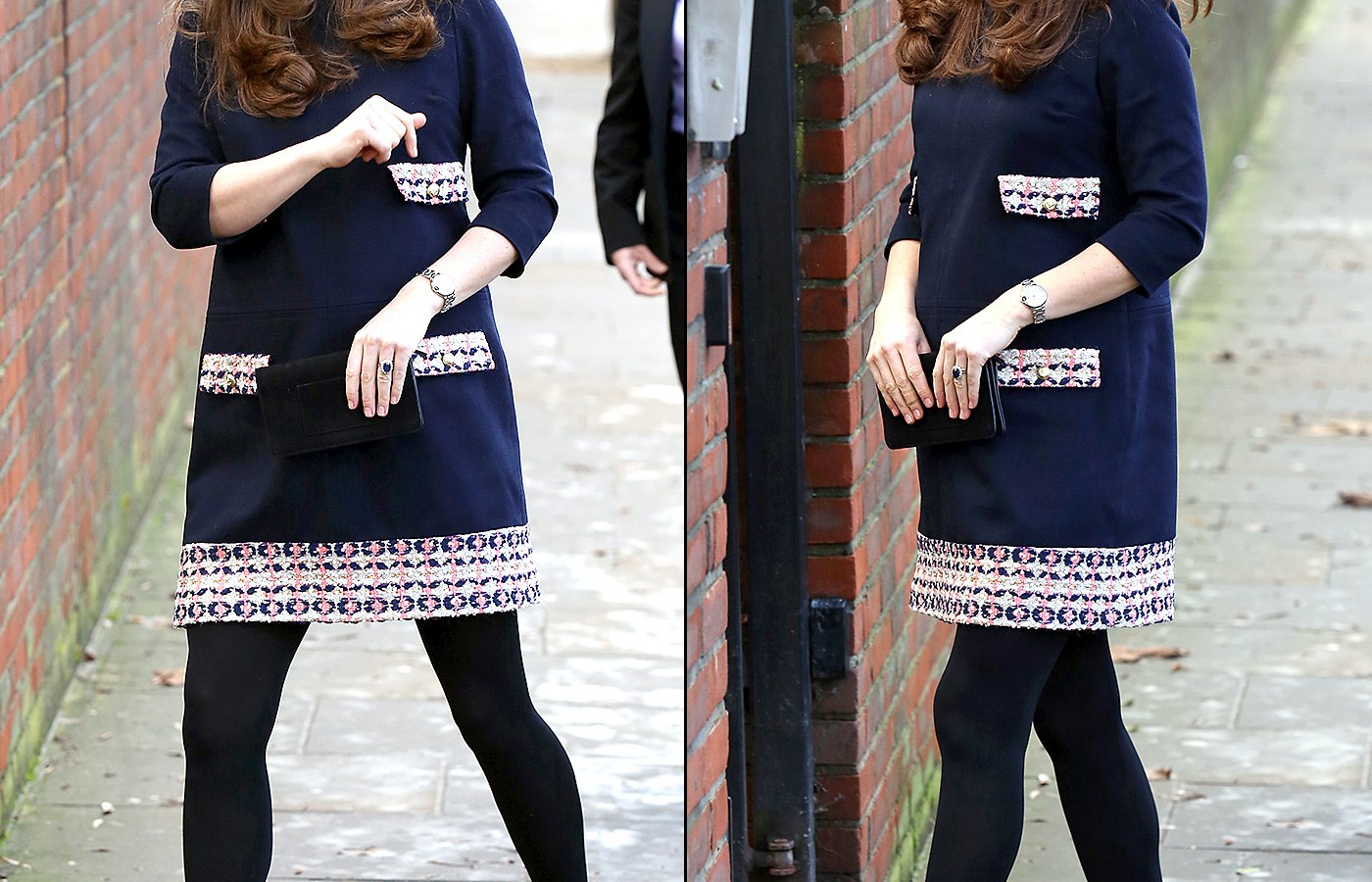 Kate Middleton at Barlby Primary School on Jan. 15, 2015.