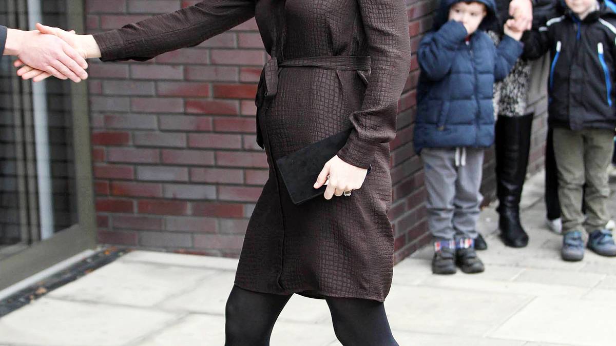 Kate Middleton arrives at The Fostering Network in Islington