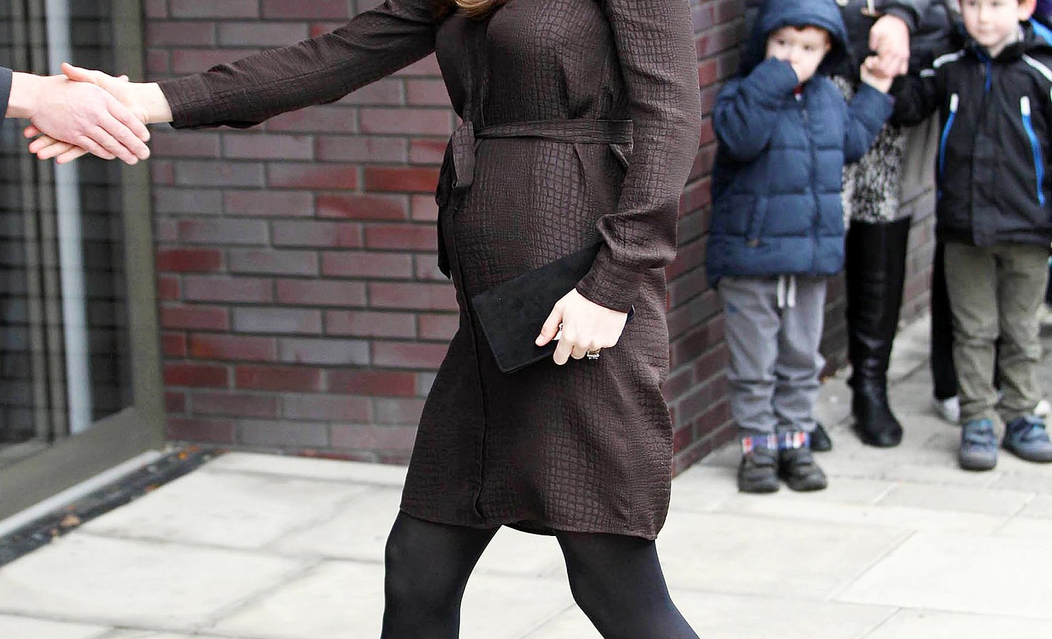 Kate Middleton arrives at The Fostering Network in Islington