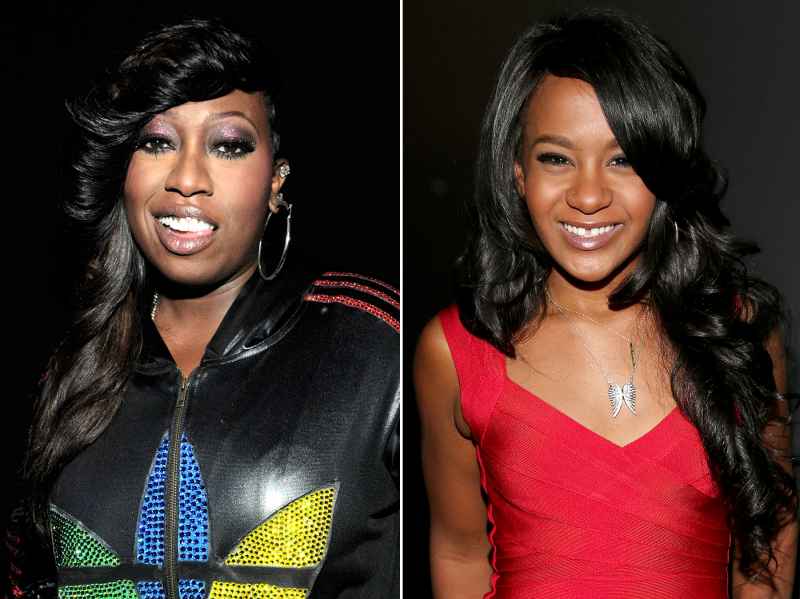 Missy Elliot and Bobbi Kristina Brown