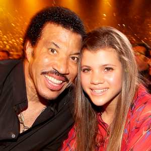 Lionel Richie and Sofia Richie