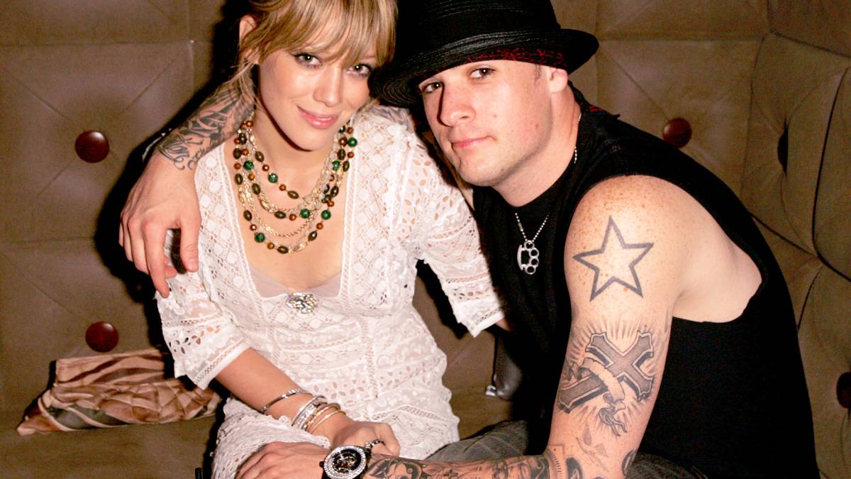 Hilary Duff and Joel Madden