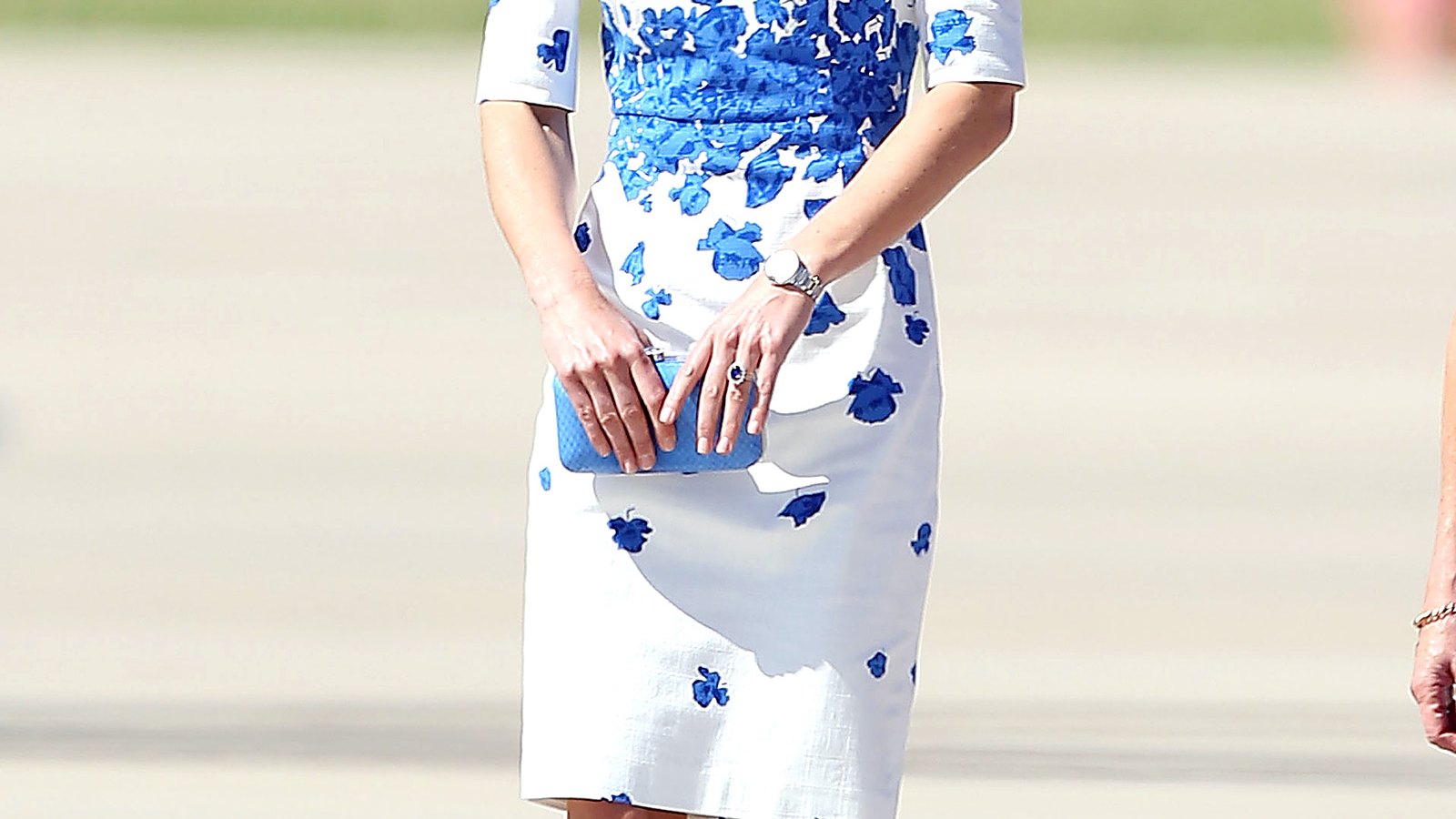 Kate Middleton visits RAAF Base Amberley on April 19, 2014 in Brisbane