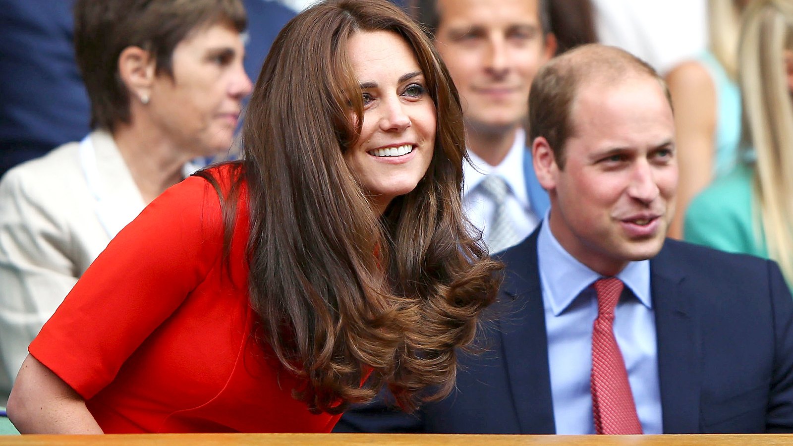 Kate Middleton and Prince William at day nine of the Wimbledon.