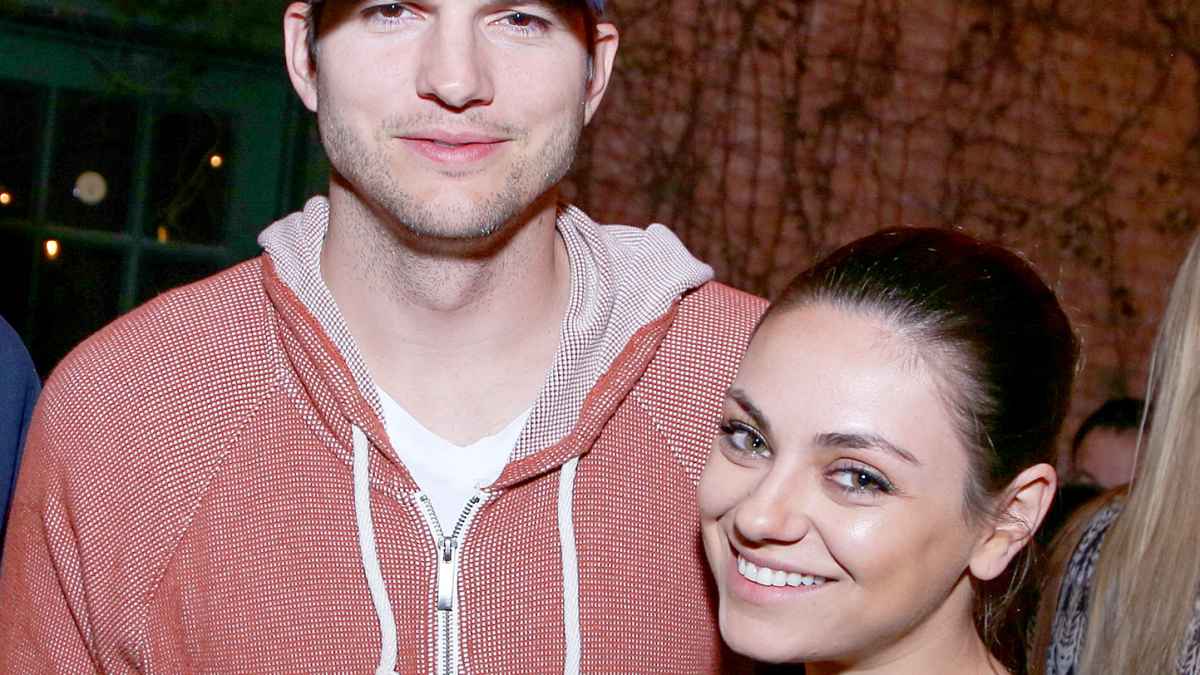 Ashton Kutcher and Mila Kunis