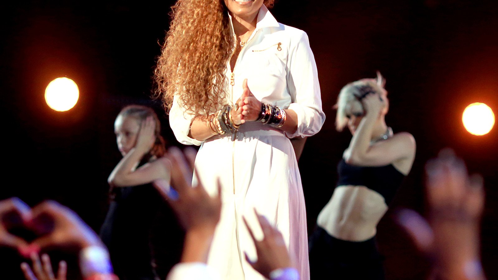 Janet Jackson onstage during the 2015 BET Awards on June 28.
