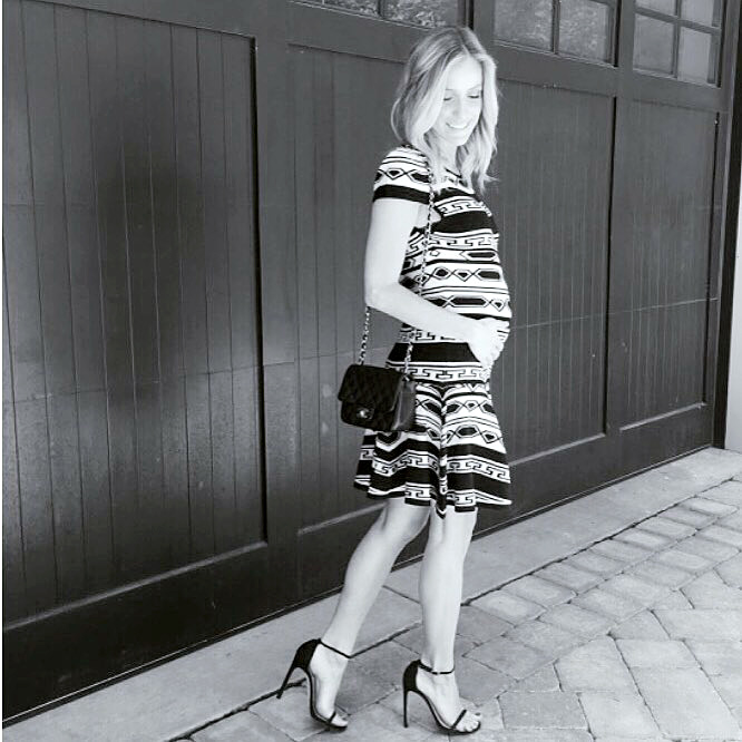 Pregnant Kristin Cavallari shares a bump picture on Instagram