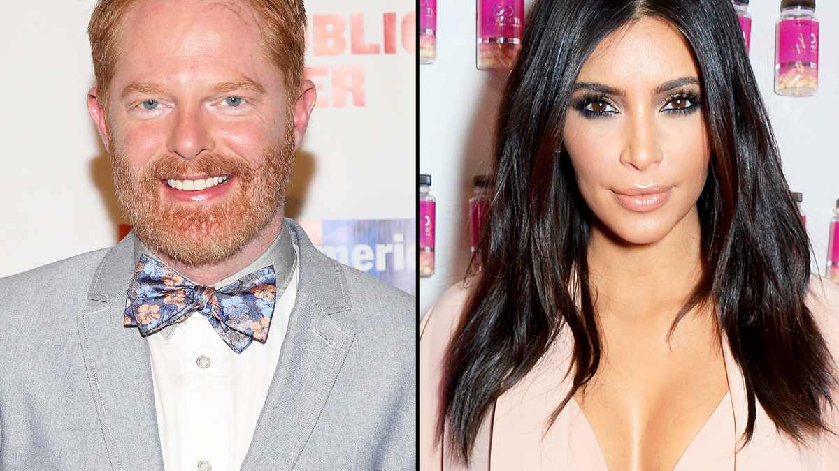 Jesse Tyler Ferguson and Kim Kardashian