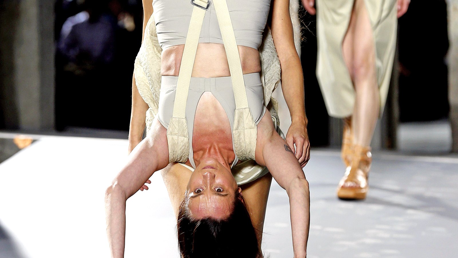 What Is Happening in Rick Owens Spring 2016 Insane PFW Runway Show?