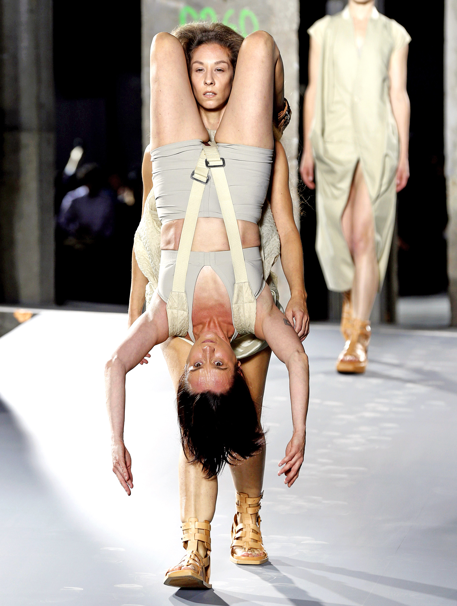 Is Happening in Rick Owens Spring 2016 Insane PFW
