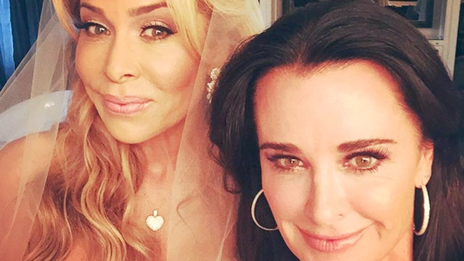 Faye Resnick and Kyle Richards