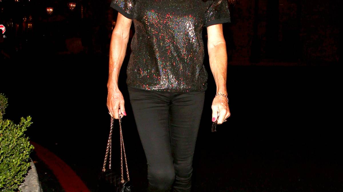 Caitlyn Jenner goes to a movie on October 17, 2015.