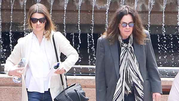 Aimee Osbourne and Ozzy Osbourne
