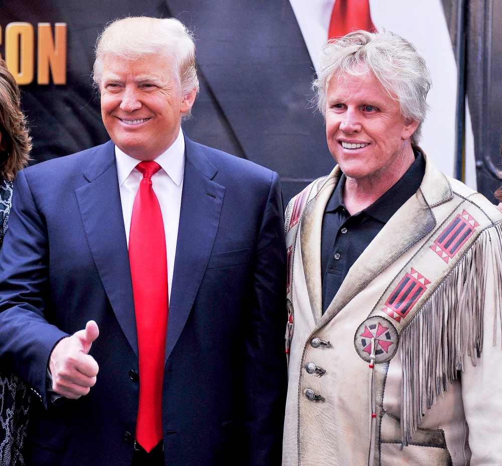 Donald Trump and Gary Busey