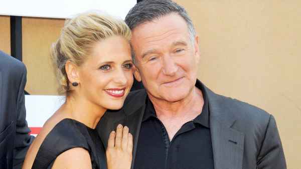 Sarah Michelle Gellar and Robin Williams