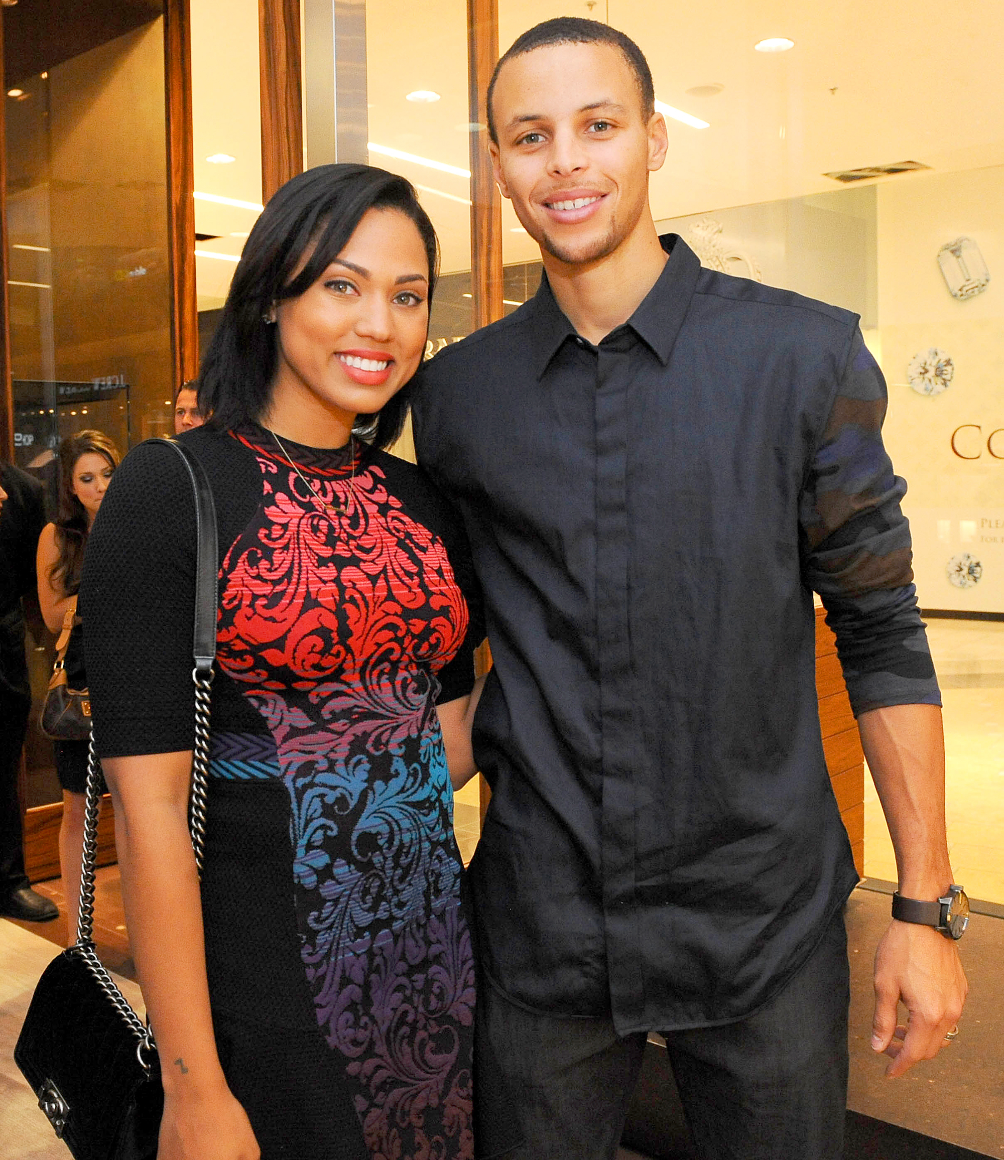 Ayesha Curry and Stephen Curry