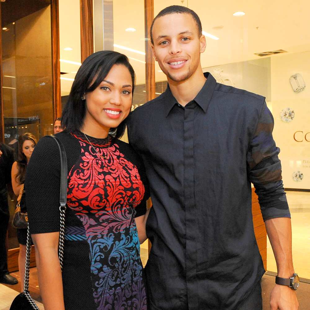 Ayesha Curry and Stephen Curry