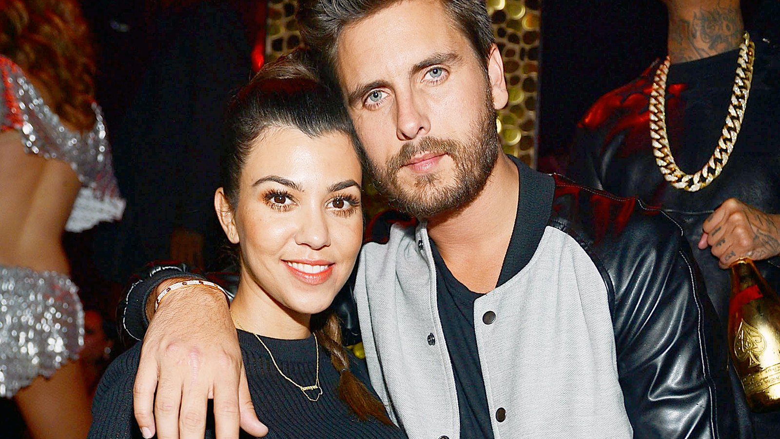 Kourtney Kardashian and Scott Disick